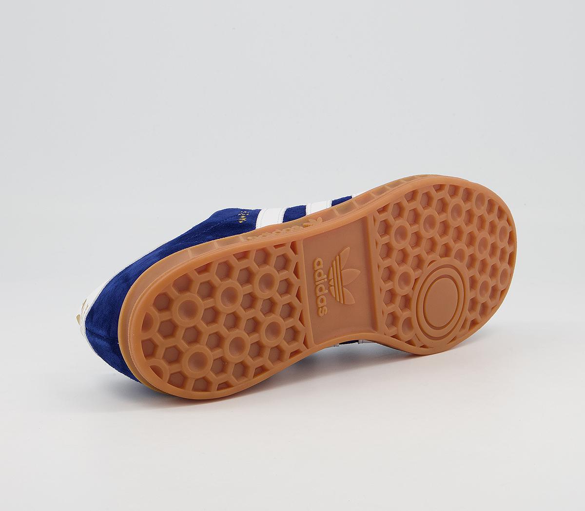 adidas Hamburg Trainers adidas Hamburg Trainers Blue White Gum