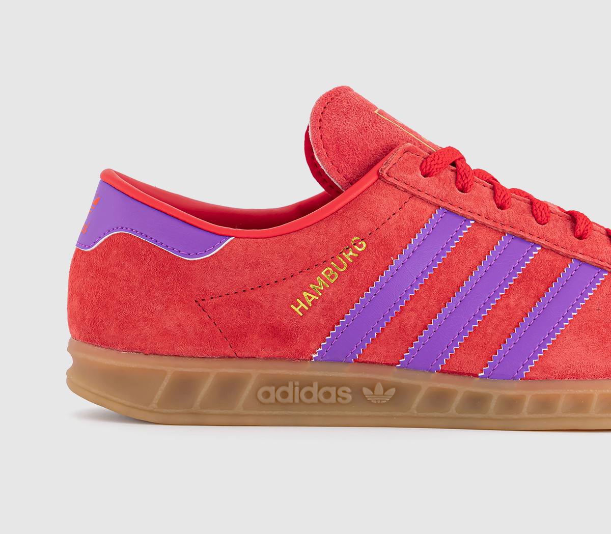 adidasHamburg adidasHamburgRed Purple Burst Gum