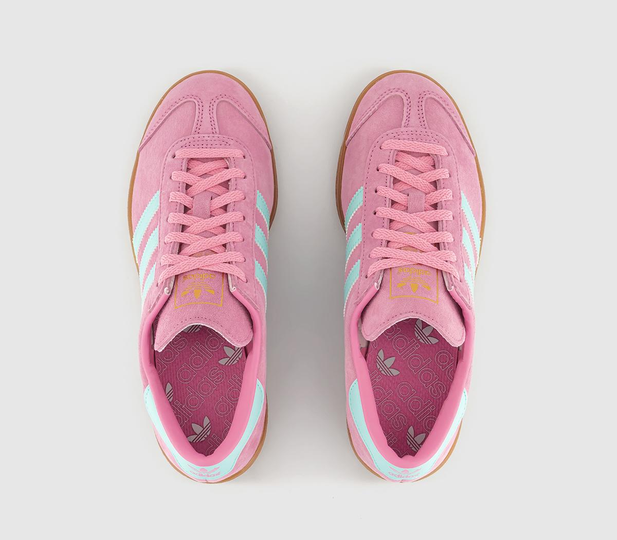 adidasHamburg Trainers adidasHamburg TrainersBliss Pink Semi Flash Aqua Gum
