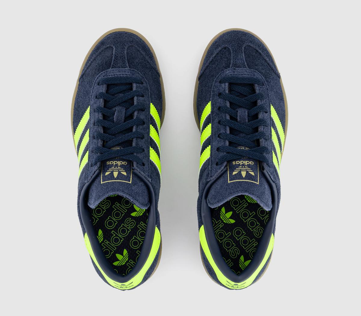 adidasHamburg Trainers adidasHamburg TrainersNight Indigo Solar Yellow Gold Metalic