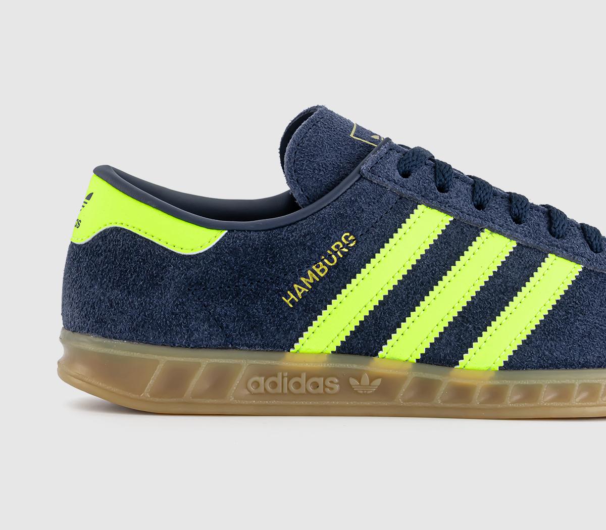 adidasHamburg Trainers adidasHamburg TrainersNight Indigo Solar Yellow Gold Metalic
