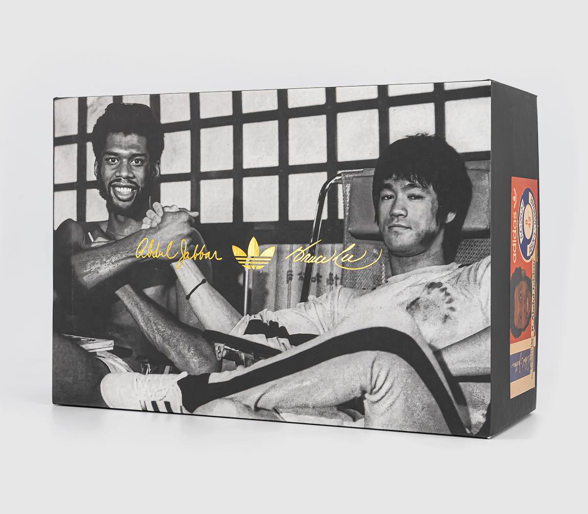 adidasJabbar Lo 'Bruce Lee' TrainersBruce Lee Yellow Black