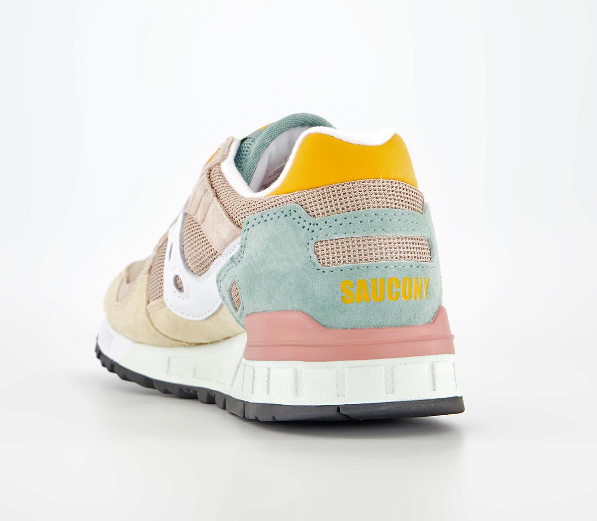 Saucony Shadow 5000 Trainers Saucony Shadow 5000 Trainers White Beige