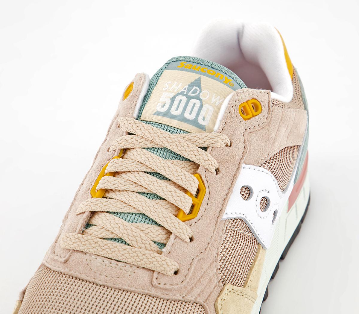 Saucony Shadow 5000 Trainers Saucony Shadow 5000 Trainers White Beige