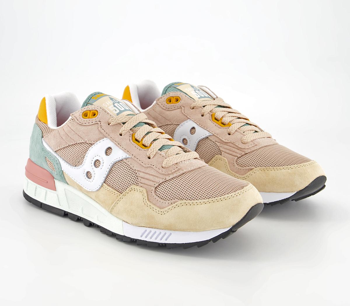 Saucony Shadow 5000 Trainers Saucony Shadow 5000 Trainers White Beige