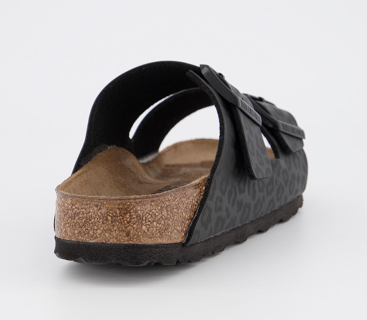 BIRKENSTOCKArizona Two Strap SandalsBlack Leopard