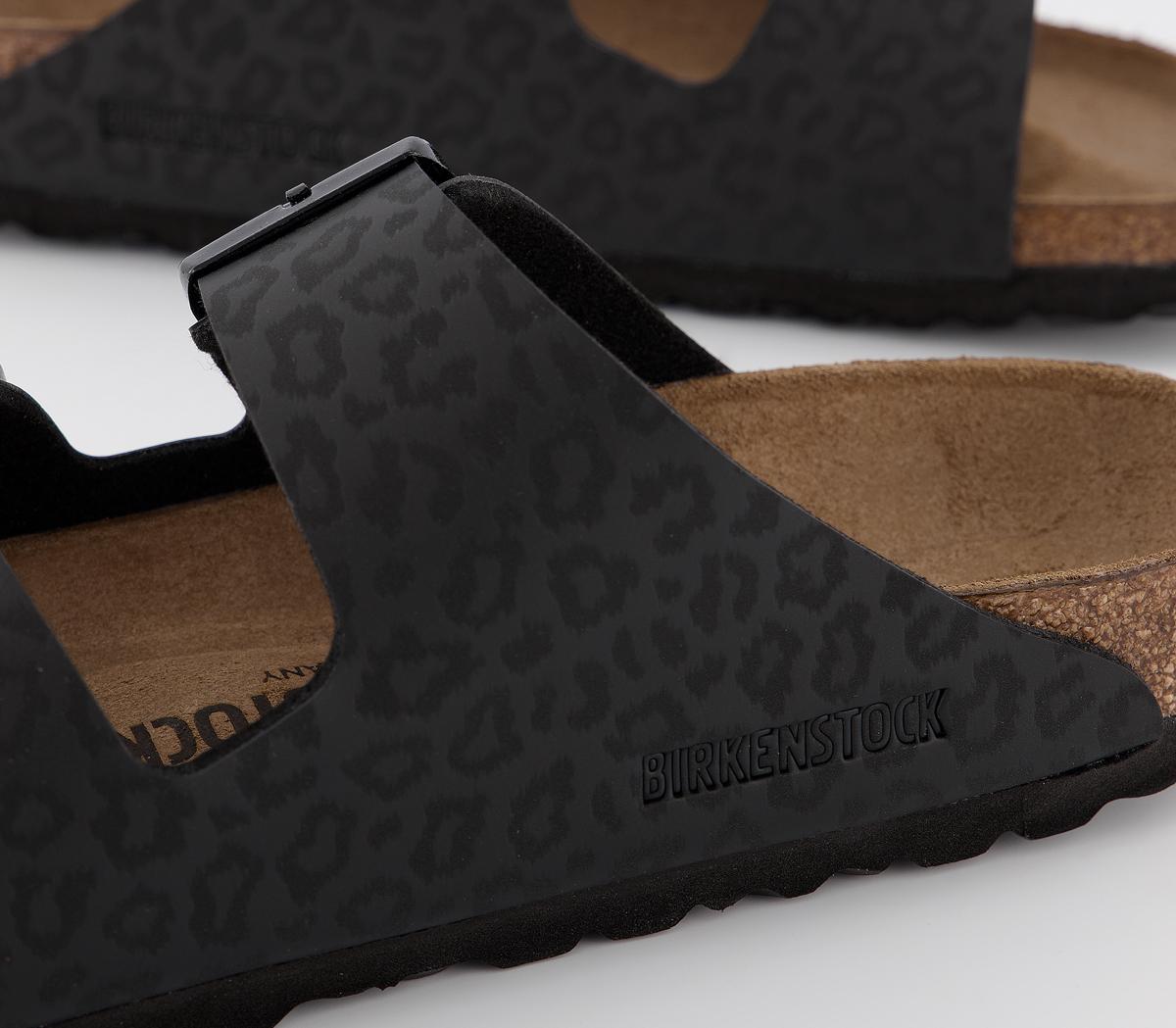 BIRKENSTOCKArizona Two Strap SandalsBlack Leopard