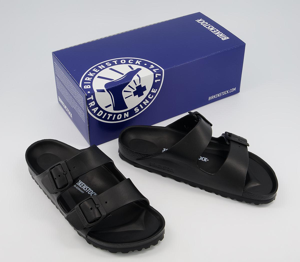 BIRKENSTOCKArizona Two Strap Sandals FBlack Eva