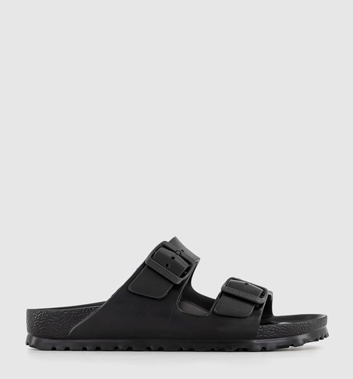 Womens black sliders discount uk