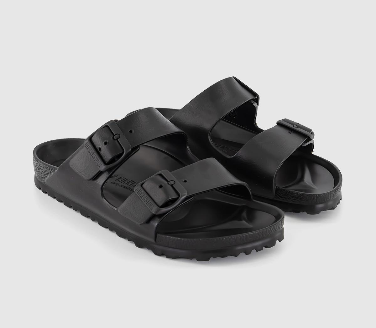 BIRKENSTOCK Arizona Two Strap Sandals F Black Eva - Women’s Sandals