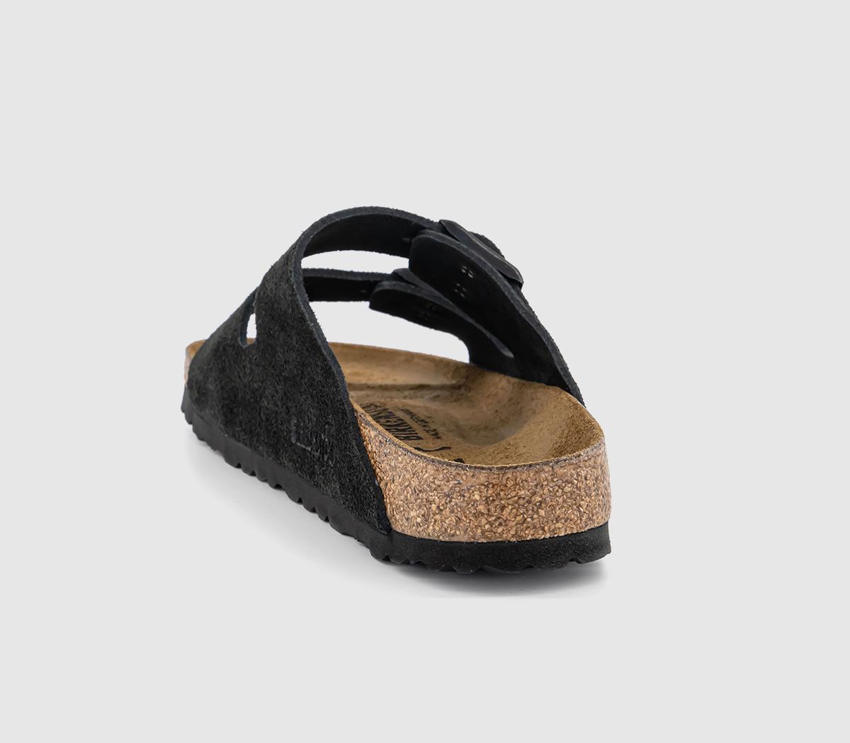 BIRKENSTOCKArizona Two Strap Sandals BIRKENSTOCKArizona Two Strap SandalsSuede Black