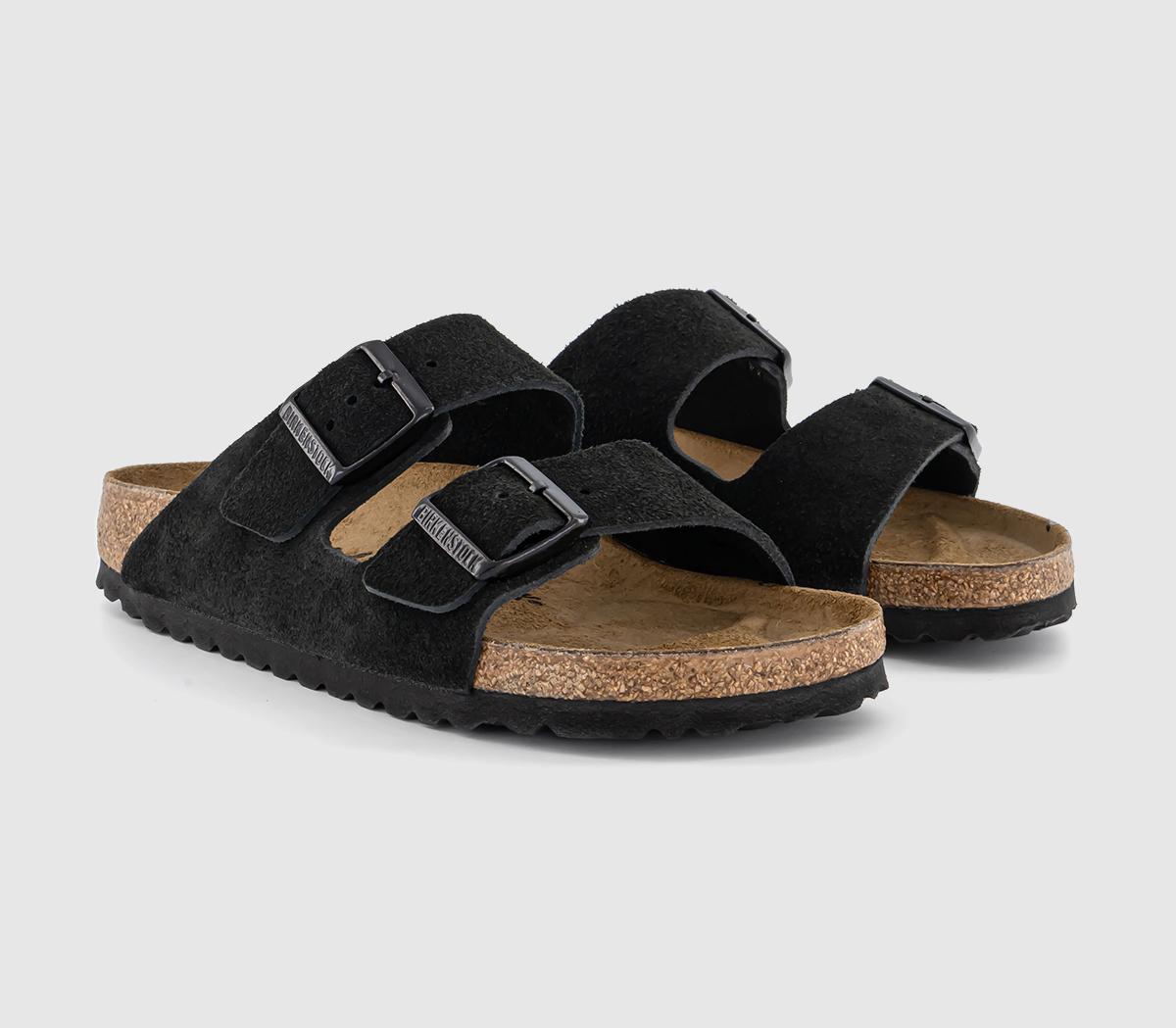 BIRKENSTOCKArizona Two Strap SandalsSuede Black