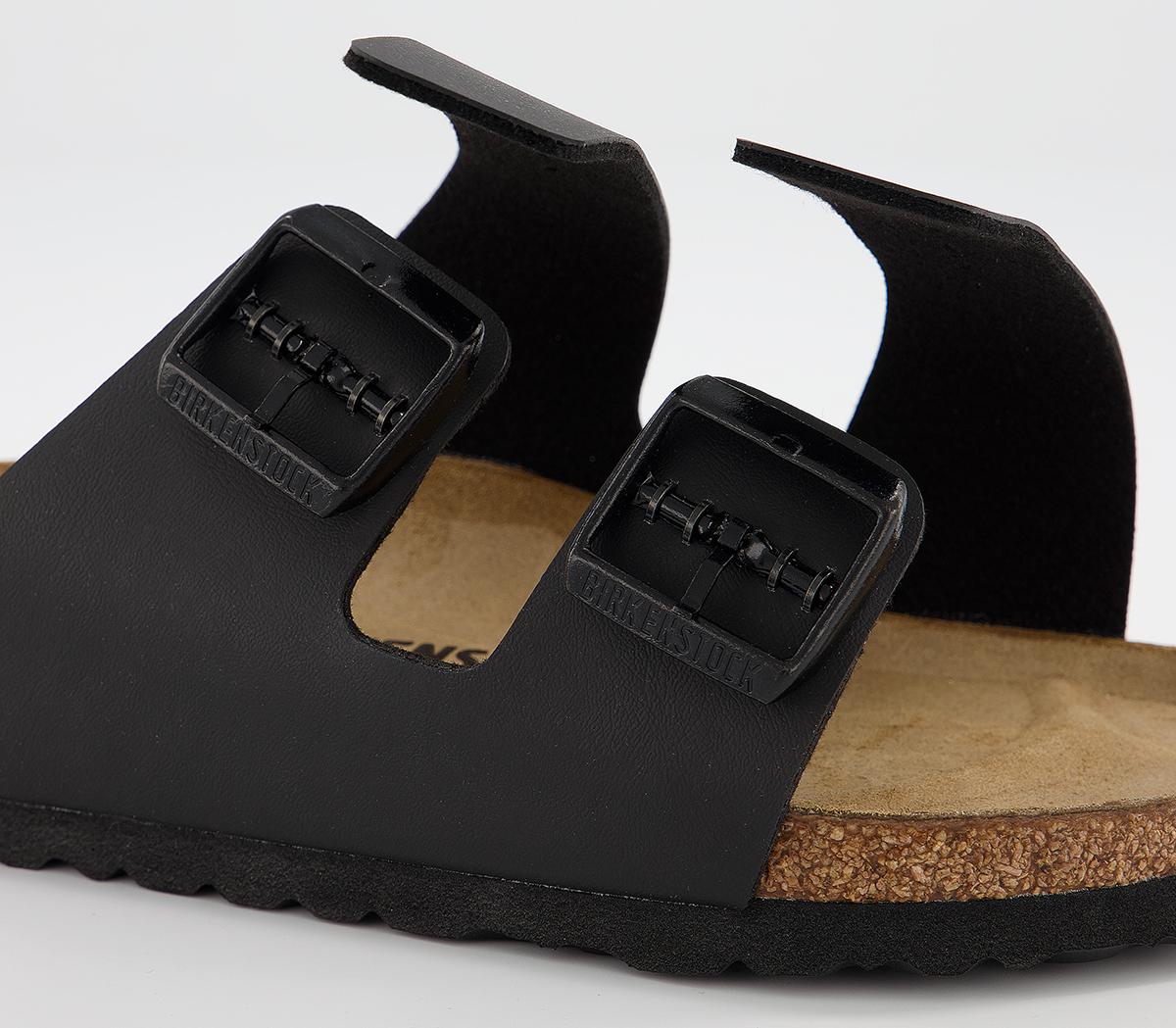 BIRKENSTOCK Arizona Two Strap Sandals F BIRKENSTOCK Arizona Two Strap Sandals F Black Birko Flor