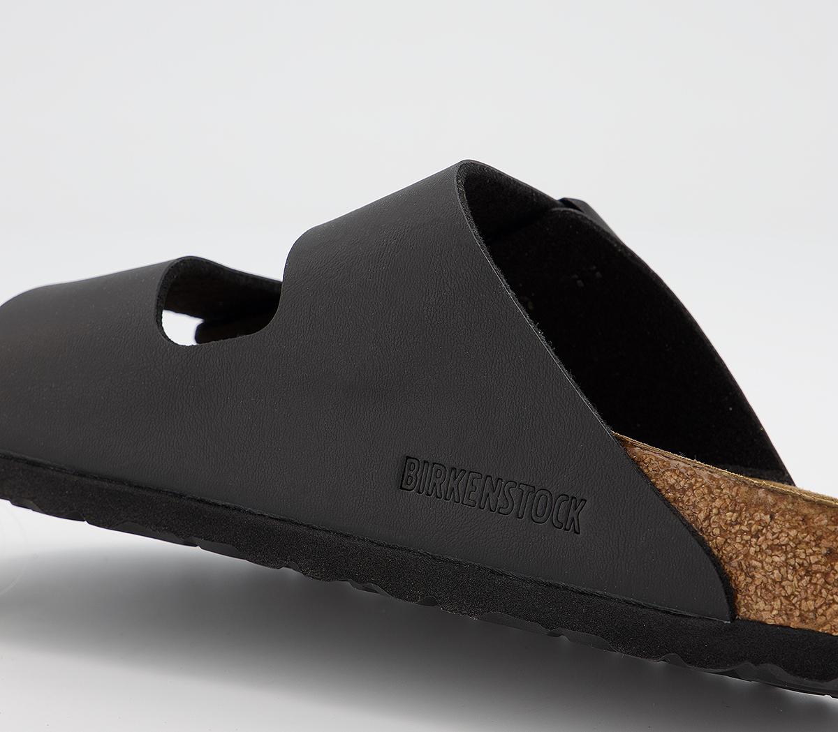 BIRKENSTOCK Arizona Two Strap Sandals F BIRKENSTOCK Arizona Two Strap Sandals F Black Birko Flor