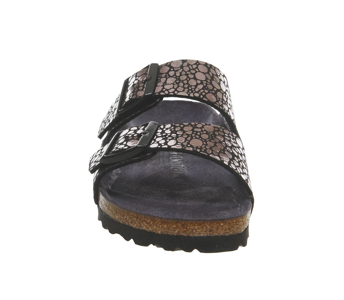 BIRKENSTOCKArizona Two StrapMetallic Stones Black