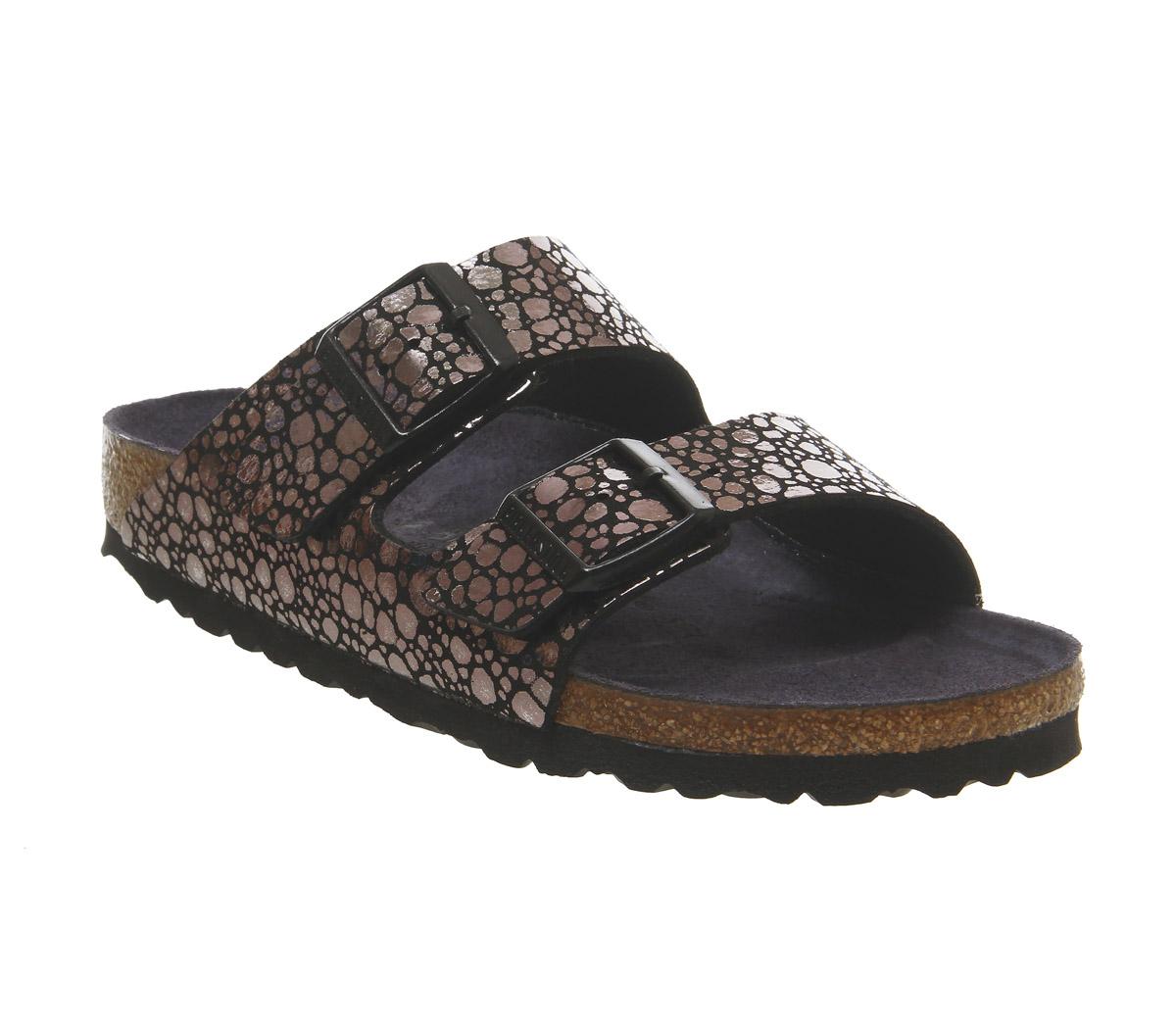 BIRKENSTOCKArizona Two StrapMetallic Stones Black