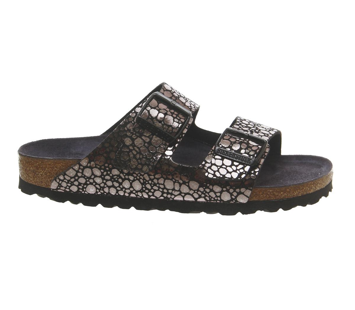 BIRKENSTOCKArizona Two StrapMetallic Stones Black