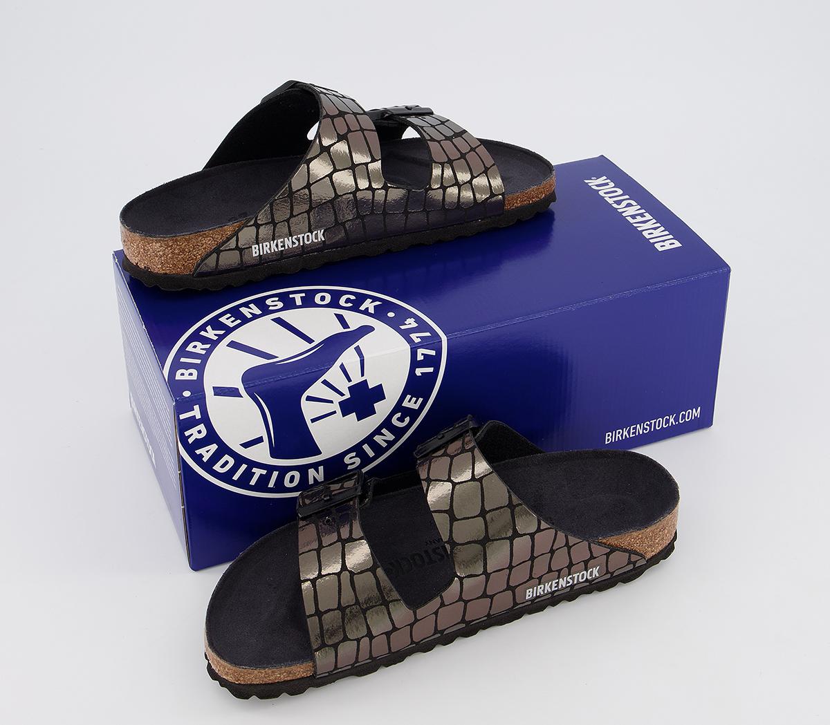 gator gleam black birkenstock