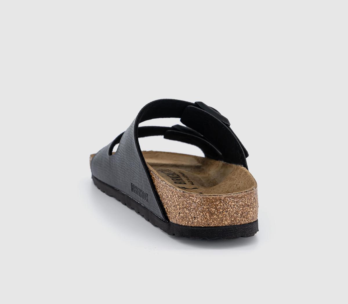 BIRKENSTOCKArizona Two Strap BIRKENSTOCKArizona Two StrapShiny Lizard Black