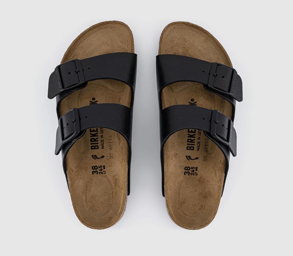 BIRKENSTOCKArizona Two Strap BIRKENSTOCKArizona Two StrapShiny Lizard Black