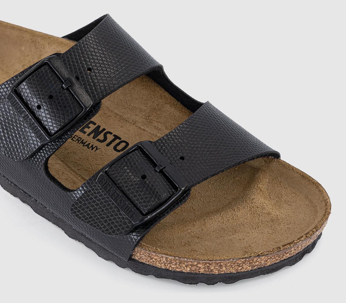BIRKENSTOCKArizona Two Strap BIRKENSTOCKArizona Two StrapShiny Lizard Black