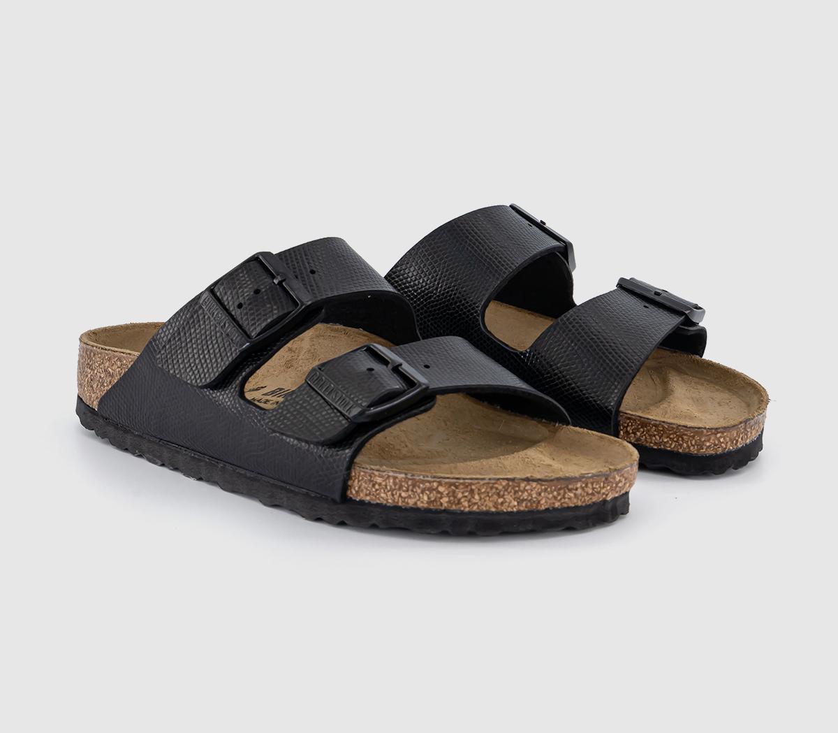 BIRKENSTOCKArizona Two Strap BIRKENSTOCKArizona Two StrapShiny Lizard Black
