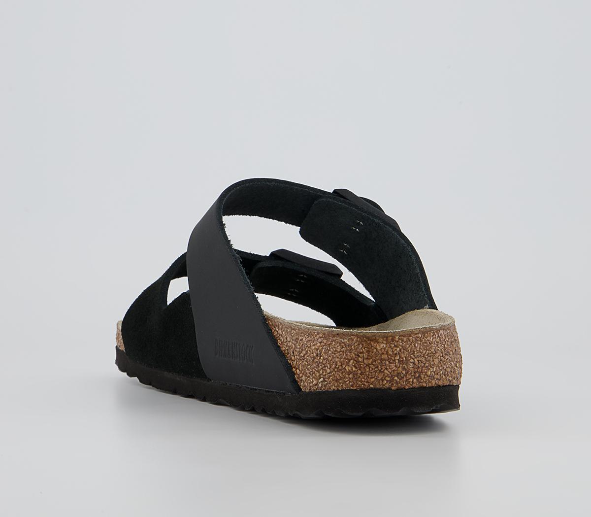 BIRKENSTOCK Arizona Two Strap Sandals BIRKENSTOCK Arizona Two Strap Sandals Split Black