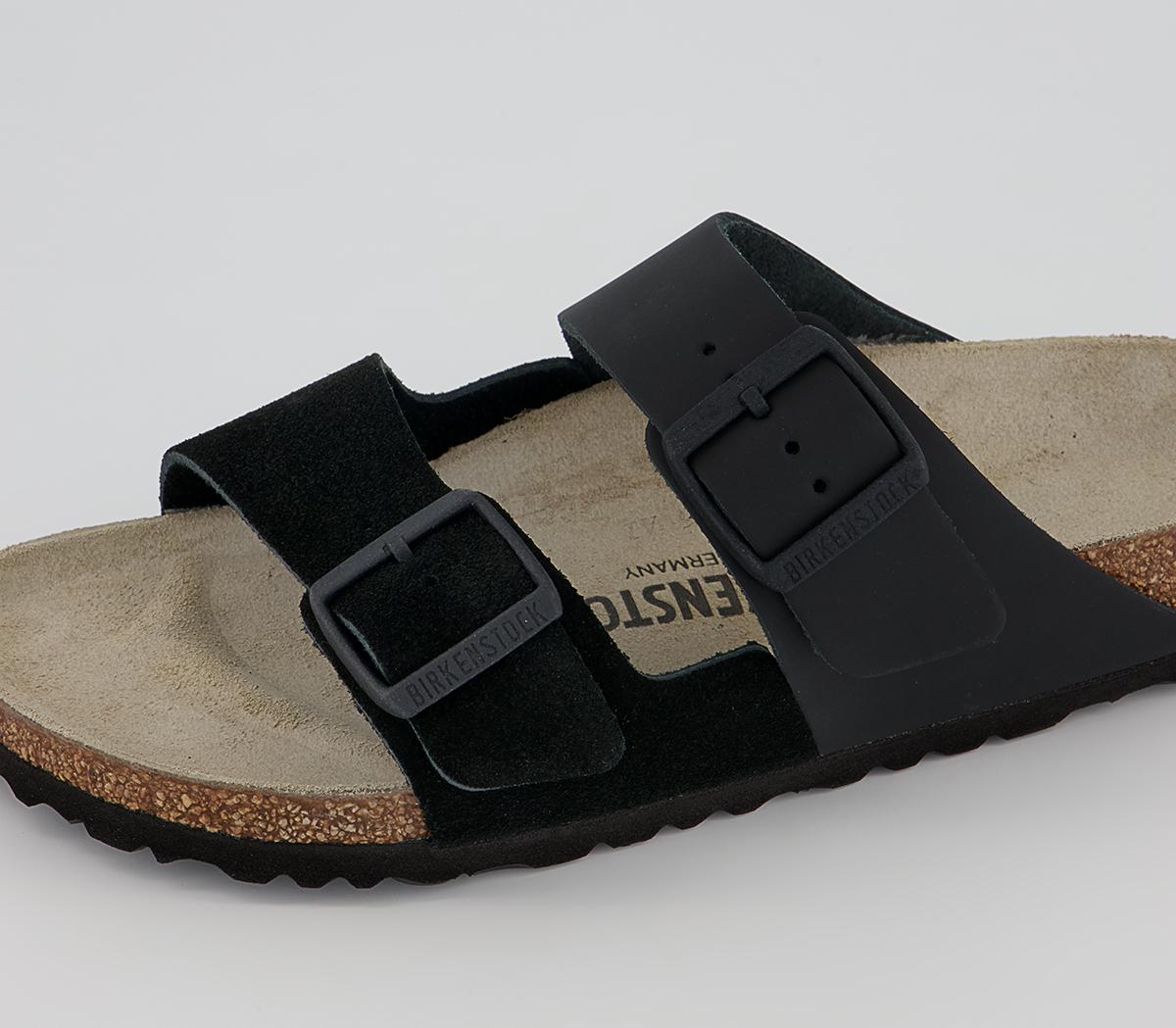 BIRKENSTOCK Arizona Two Strap Sandals BIRKENSTOCK Arizona Two Strap Sandals Split Black