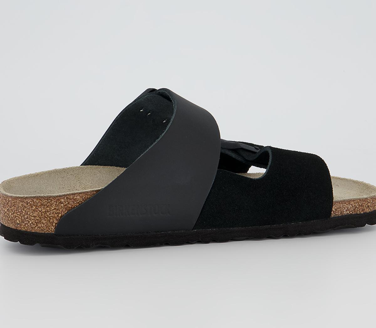 BIRKENSTOCK Arizona Two Strap Sandals BIRKENSTOCK Arizona Two Strap Sandals Split Black