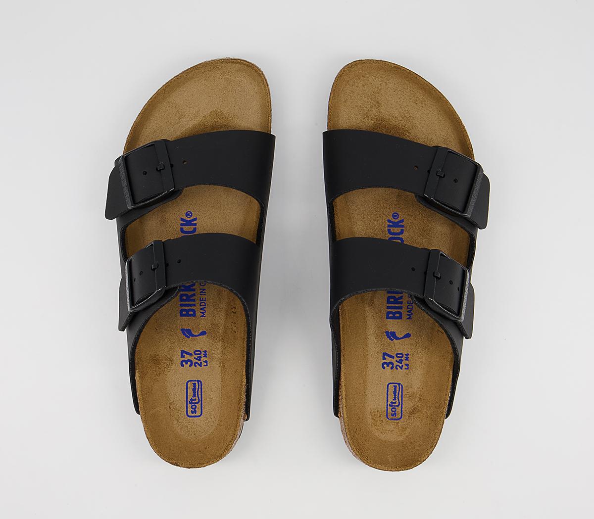 BIRKENSTOCK Arizona Two Strap Sandals BIRKENSTOCK Arizona Two Strap Sandals Black Sfb