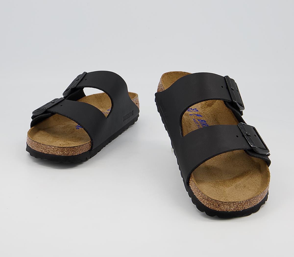 BIRKENSTOCK Arizona Two Strap Sandals BIRKENSTOCK Arizona Two Strap Sandals Black Sfb
