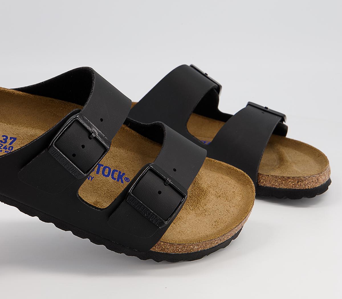 BIRKENSTOCK Arizona Two Strap Sandals BIRKENSTOCK Arizona Two Strap Sandals Black Sfb