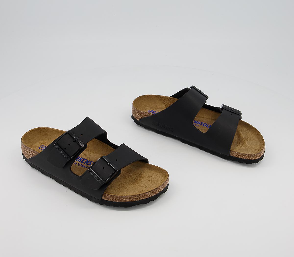 BIRKENSTOCK Arizona Two Strap Sandals BIRKENSTOCK Arizona Two Strap Sandals Black Sfb