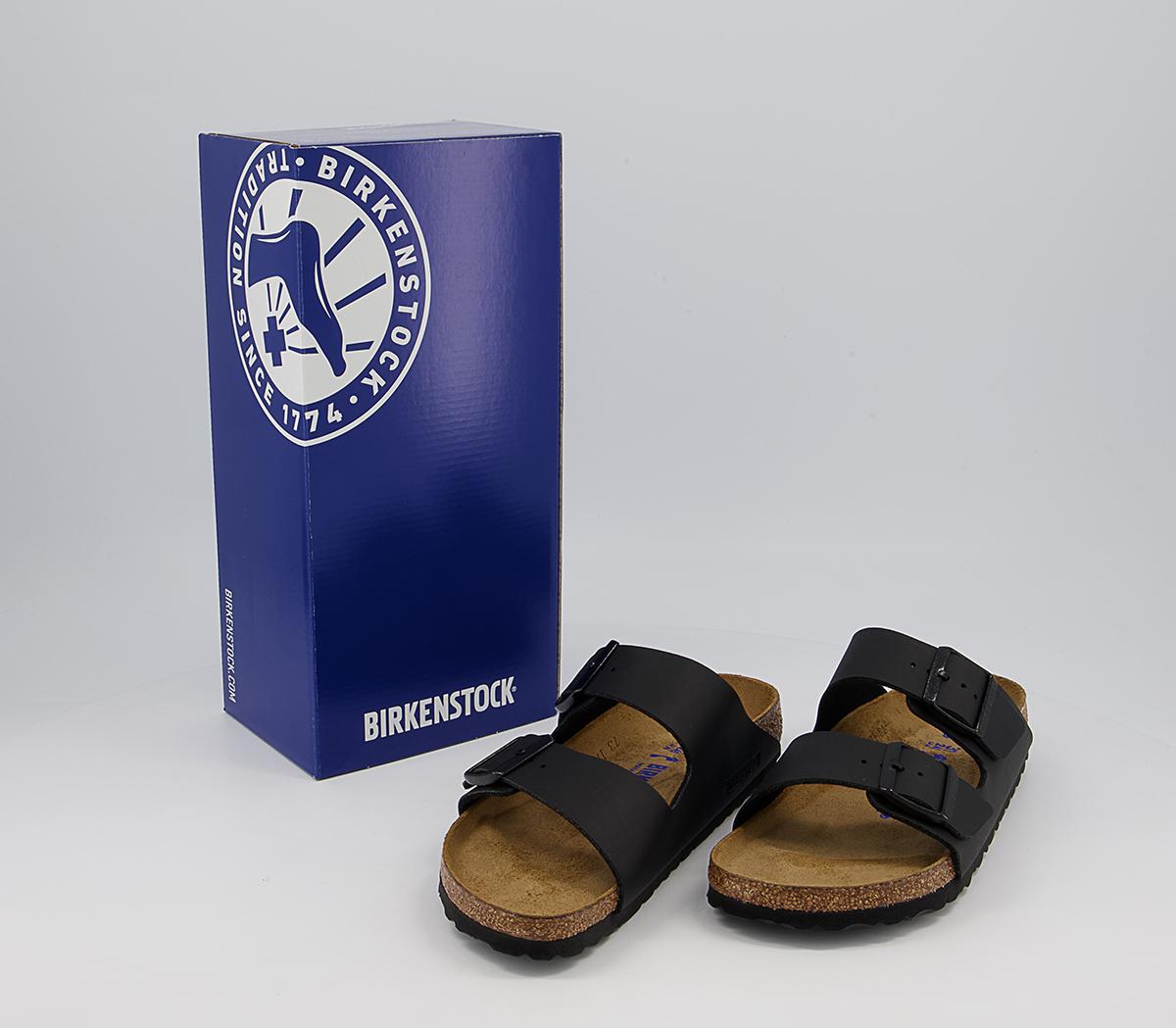 BIRKENSTOCK Arizona Two Strap Sandals BIRKENSTOCK Arizona Two Strap Sandals Black Sfb
