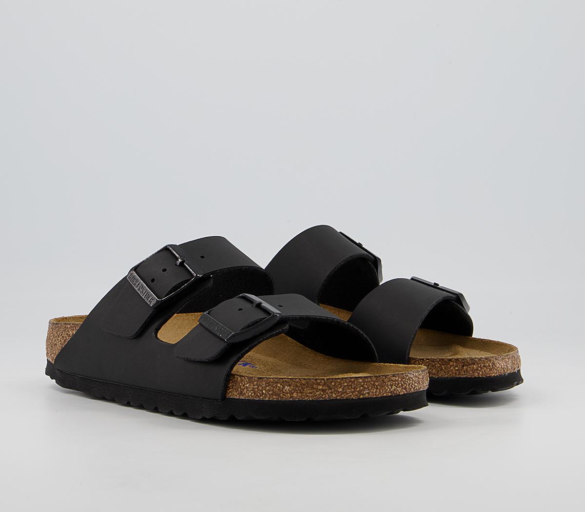 BIRKENSTOCK Arizona Two Strap Sandals BIRKENSTOCK Arizona Two Strap Sandals Black Sfb