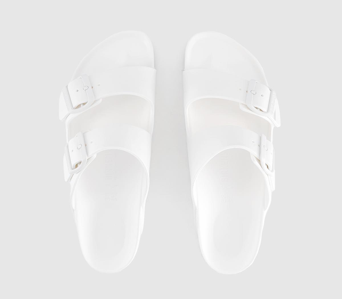 BIRKENSTOCK Arizona Two Strap Sandals White Eva - Women’s Sandals