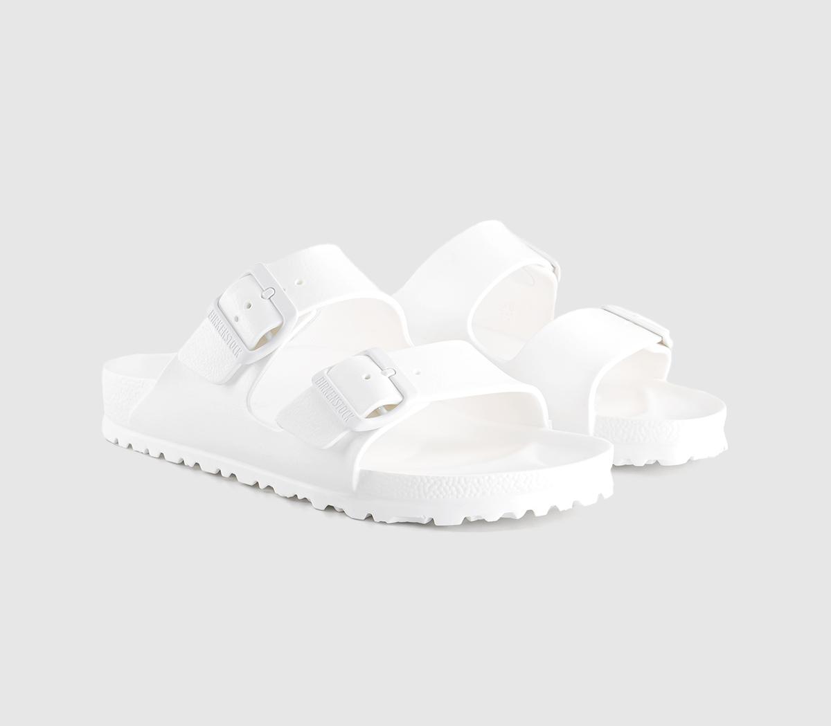 BIRKENSTOCK Arizona Two Strap Sandals White Eva - Women’s Sandals