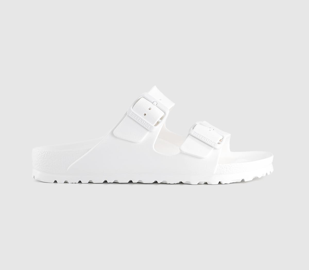 Arizona Platform Vegan in White from Birkenstock – MooShoes