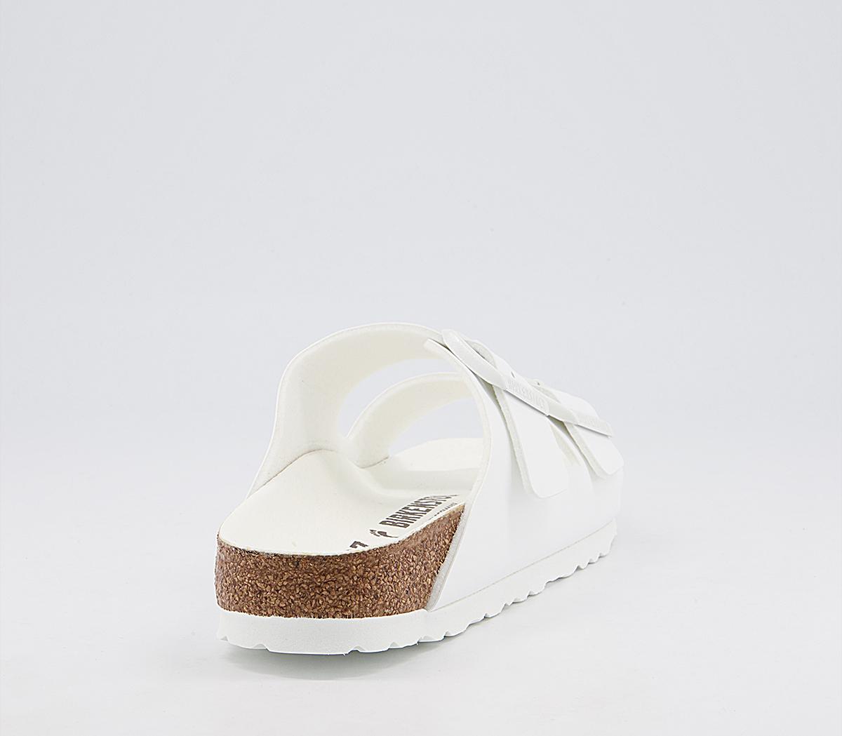 BIRKENSTOCK Arizona Two Strap Sandals BIRKENSTOCK Arizona Two Strap Sandals Triple White