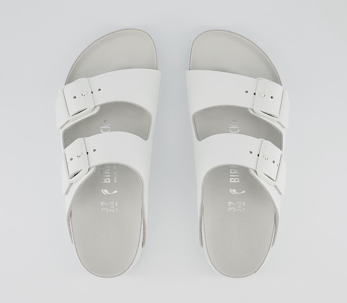 BIRKENSTOCK Arizona Two Strap Sandals Exquisite White - Women’s Sandals