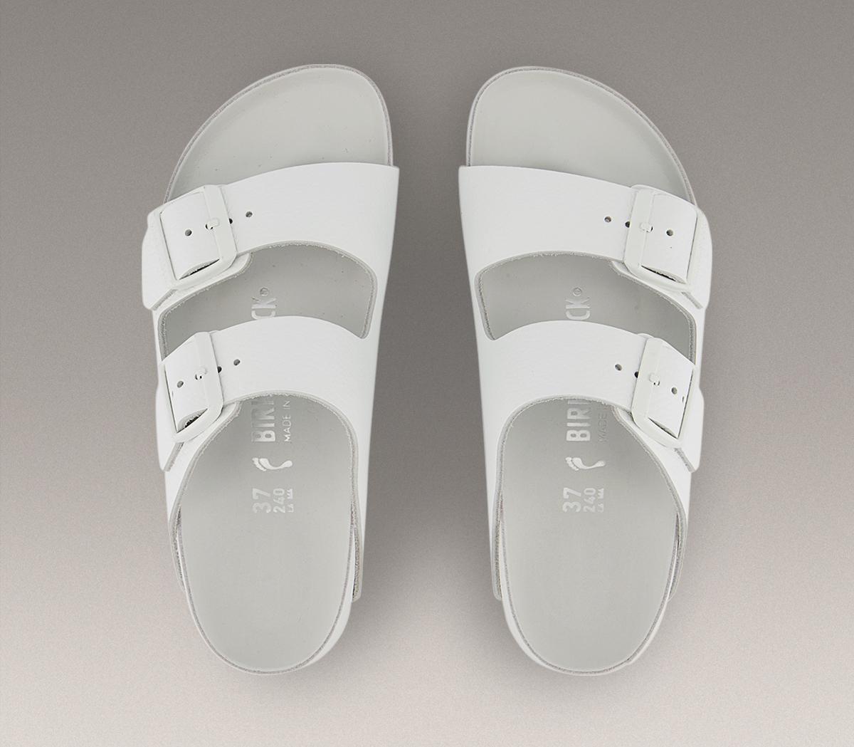 BIRKENSTOCKArizona Two Strap EXQUISITE Sandals BIRKENSTOCKArizona Two Strap EXQUISITE SandalsExquisite White
