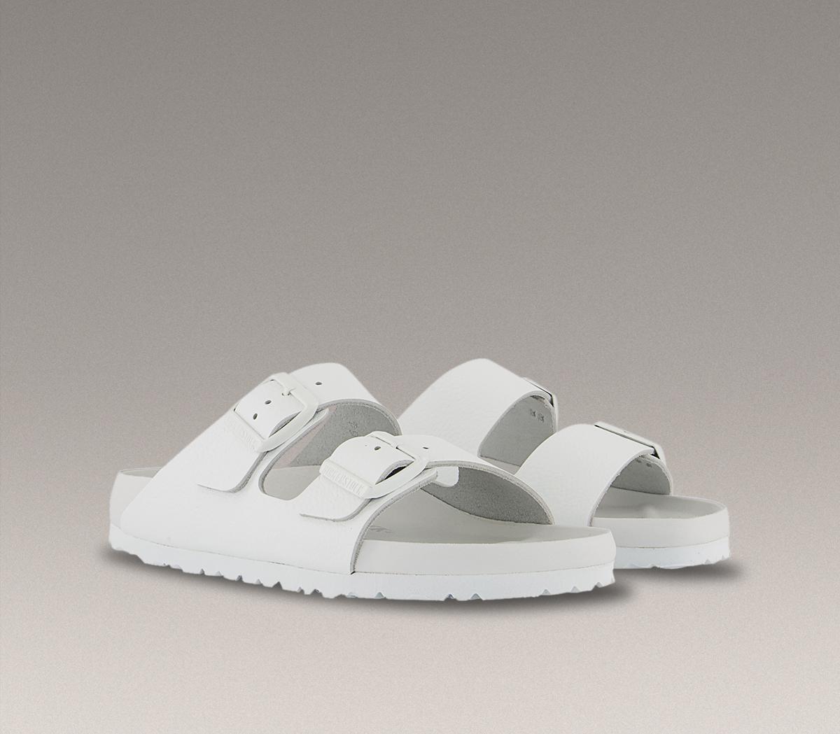 BIRKENSTOCKArizona Two Strap EXQUISITE Sandals BIRKENSTOCKArizona Two Strap EXQUISITE SandalsExquisite White