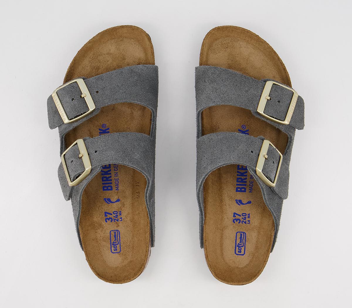 BIRKENSTOCK Arizona Two Strap Sandals BIRKENSTOCK Arizona Two Strap Sandals Dark Grey