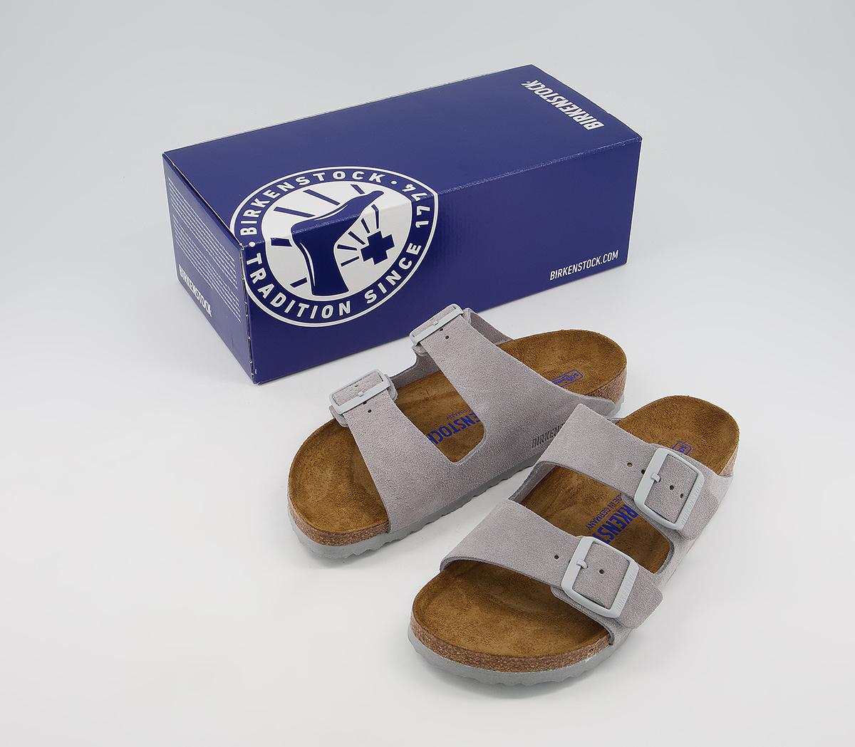 BIRKENSTOCKArizona Two Strap SandalsSoft Grey