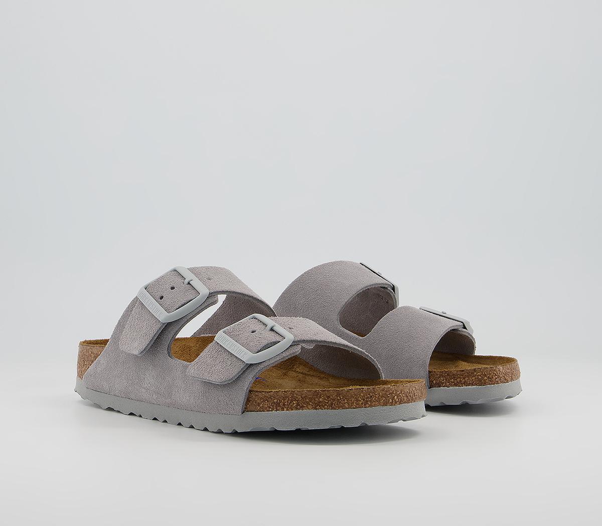 BIRKENSTOCKArizona Two Strap SandalsSoft Grey