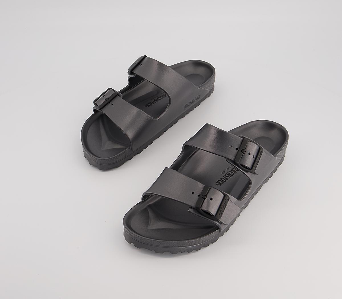 BIRKENSTOCK Arizona Two Strap Sandals BIRKENSTOCK Arizona Two Strap Sandals Anthracite Eva