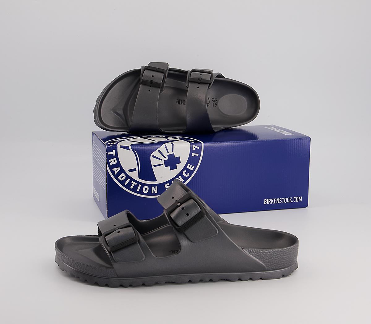 BIRKENSTOCK Arizona Two Strap Sandals BIRKENSTOCK Arizona Two Strap Sandals Anthracite Eva