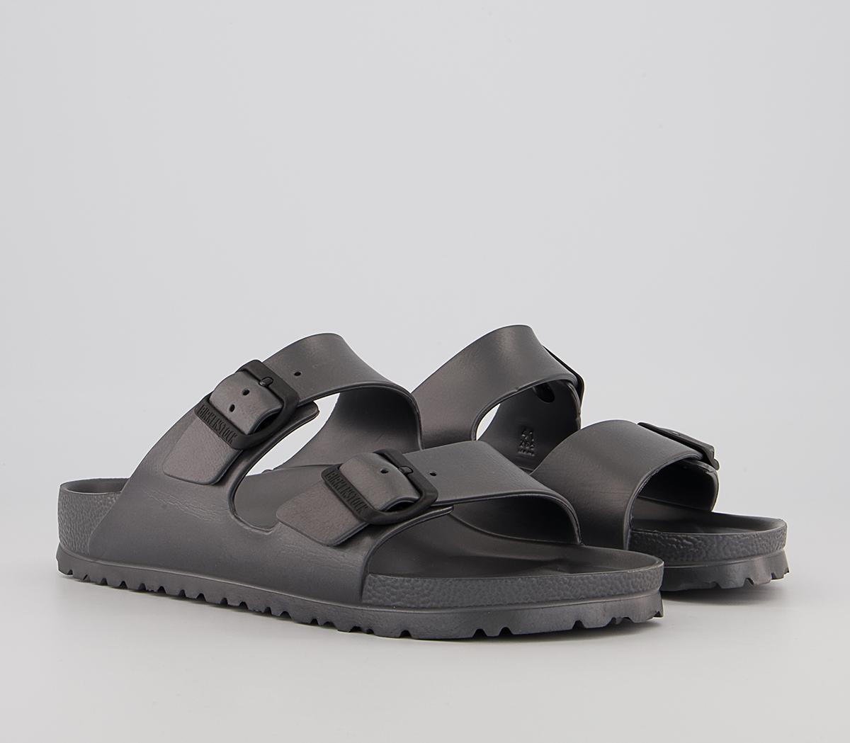 BIRKENSTOCK Arizona Two Strap Sandals BIRKENSTOCK Arizona Two Strap Sandals Anthracite Eva