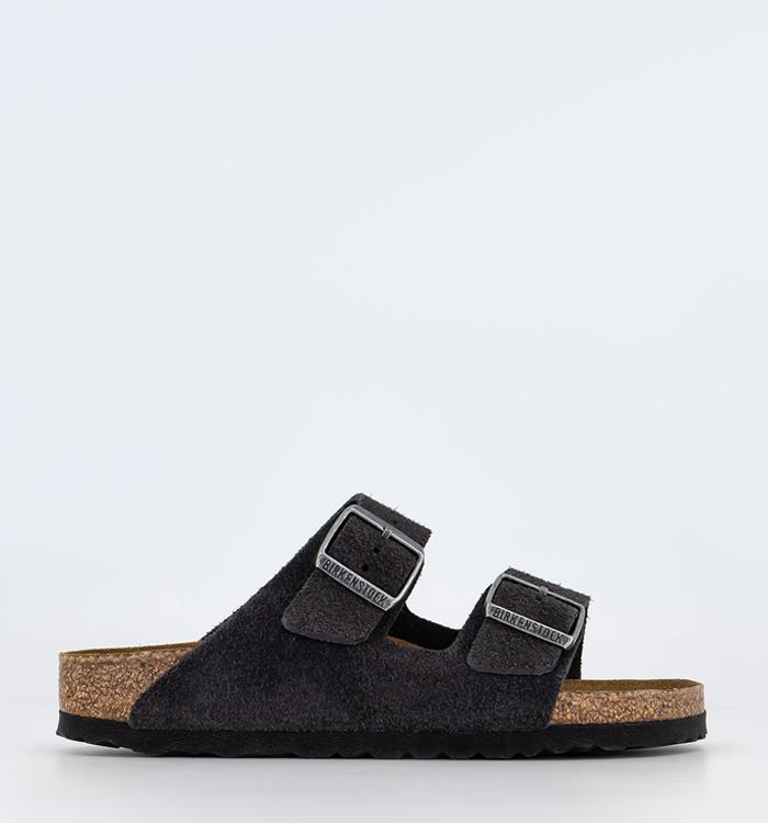 Birkenstock arizona two store strap basalt nubuck