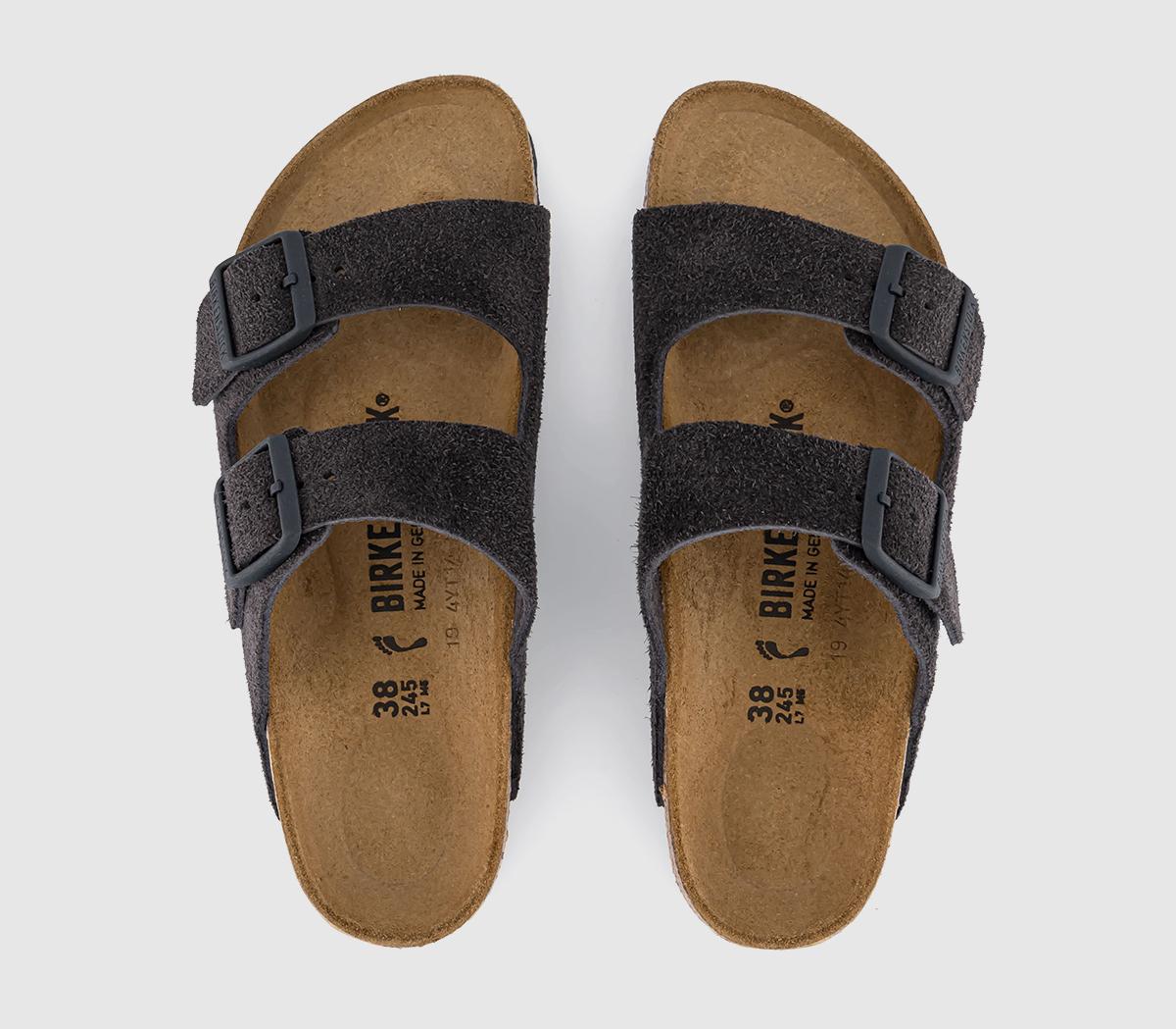 BIRKENSTOCKArizona Two Strap SandalsVelvet Gray